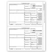 Laser Bulk 1099-INT Tax Forms,  Recipient Copy B