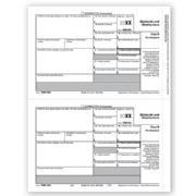 Laser Bulk 1099-DIV Tax Forms, Recipient Copy B
