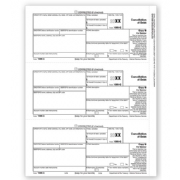 Laser 1099-C Tax Forms - Copy B