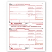 Laser W-2 Tax Forms - SSA Copy A