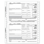 Continuous W-2G Tax Forms