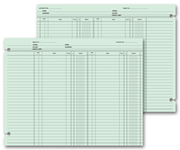 Accounting Ledger Sheets - Double Entry