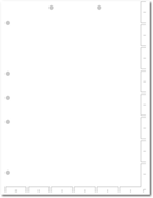 Blank Chart Divider Sheets