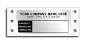 Product/Model/Serial # Labels