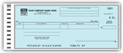Checks for One-Write Cash Disbursement Systems