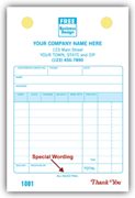 Register Forms with Special Wording