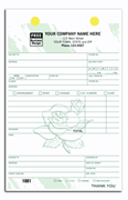 Flower Order Forms- Color Collection