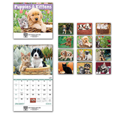 2023 Puppies & Kittens Wall Calendars