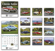 2024 Custom Printed Classic Auto Wall Calendars