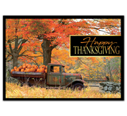 Custom Nostalgic Thanksgiving Greeting Cards