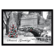 HP15308, City Snow Day Holiday Cards