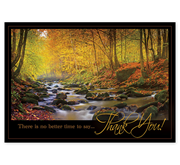 Custom Thanksgiving Greeting Cards with River