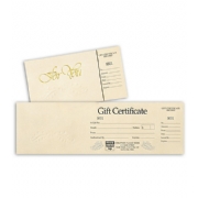 Gift Certificate- Ivory and Gold
