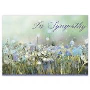 Nature's Bouquet Sympathy Card