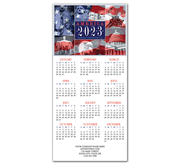 2023 patriotic eagle holiday calendar cards